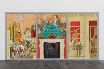 Ouverture nocturne de l'exposition « Plastic Newspaper » de Lucy McKenzie