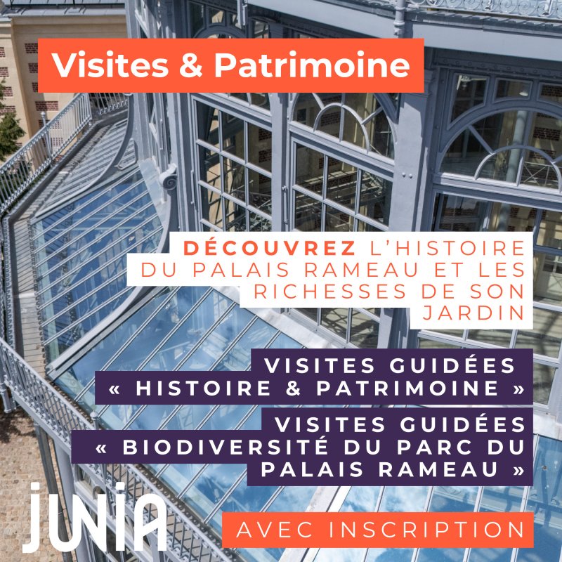 Visite guidée « Biodiversité du parc du Palais Rameau » et « Architecture »