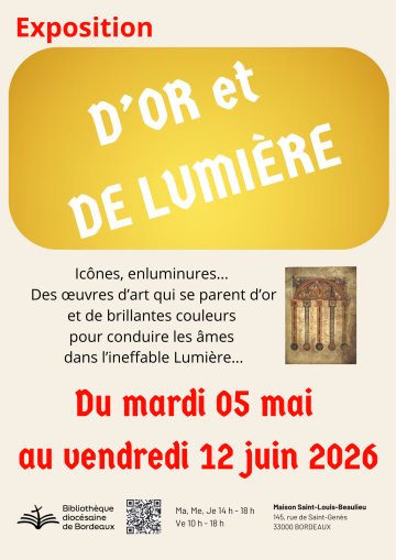 Exposition "D'Or et de Lumière"