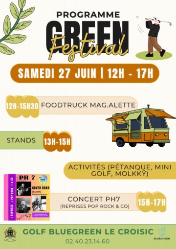 Green Festival au Golf du Croisic