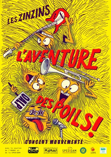 L'Aventure des poils - Zinzins