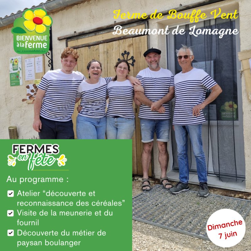 Ferme de Bouffe-Vent - Printemps Bio et Quinzaine de la Bio