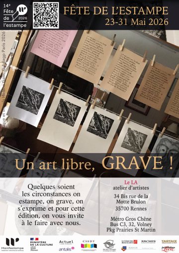 Un art libre, grave ! 14è Fête de l'estampe