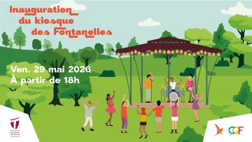 Inauguration du kiosque des Fontanelles