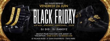 Black friday : us, caribbean and afrobeat music @ Village russe