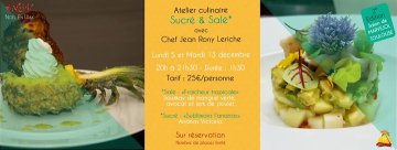 Atelier culinaire sucré-salé