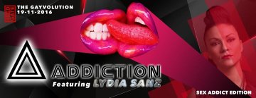Addiction #2 // DJ Lydia Sanz // live Sex Boys // @Redgate