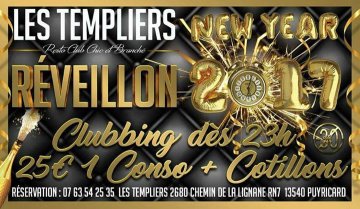 LE RÉVEILLON 2016 DES TEMPLIERS