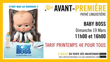 Avant-Première- Baby Boss