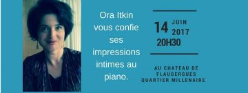 Concert au piano exceptionnel / artiste américaine