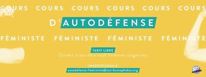 Cours d'autodéfense féministe de septembre