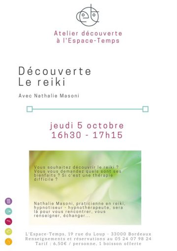 A la découverte du Reiki, avec Nathalie Masoni