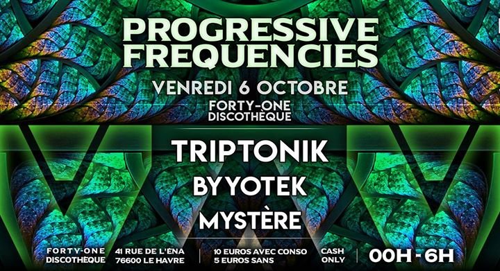 Progressive Frequencies -vendredi 6 octobre