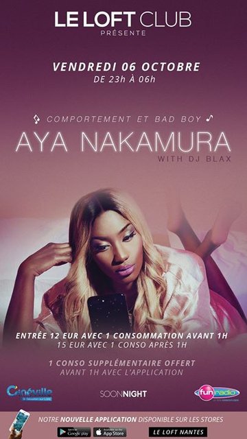 AYA Nakamura - Showcase au LOFT