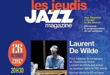 ★★ Jeudis Jazz Magazine #5 Laurent de Wilde Trio ★★