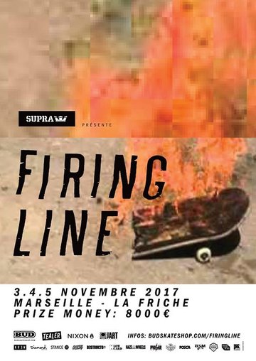 Firing Line international skateboard contest La Friche Marseille