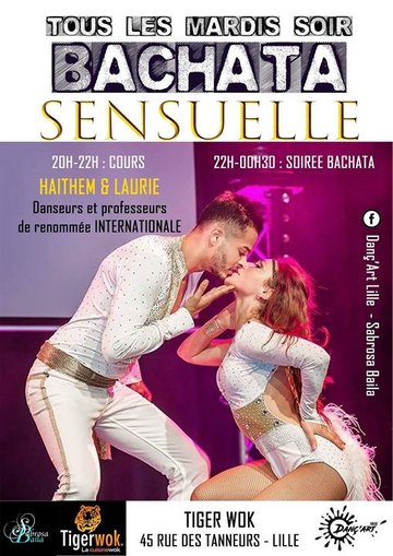 Cours Bachata avec Haithem et Laurie
