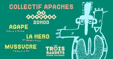 Apaches 3some Baudets: Agape, La Hero, Mvssvcre