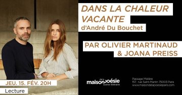 « Dans la chaleur vacante » d’André Du Bouchet