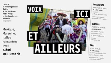 Émission publique et en direct avec Alèssi Dell Umbria