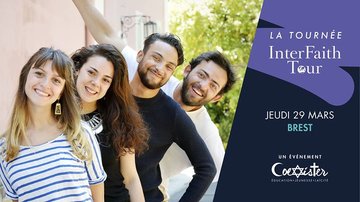 Conférence InterFaith Tour III à Brest • 29 mars 2018