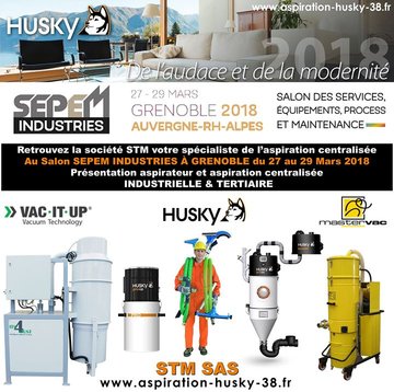L’aspiration centralisée au Salon SEPEM Industrie à Grenoble