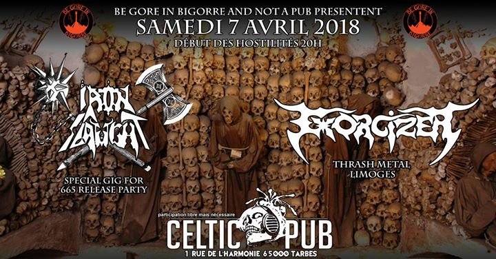 Concert Be Gore: Iron Slaught + Exorcizer