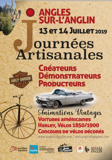 43è  Journées artisanales d'Angles-sur-l'Anglin