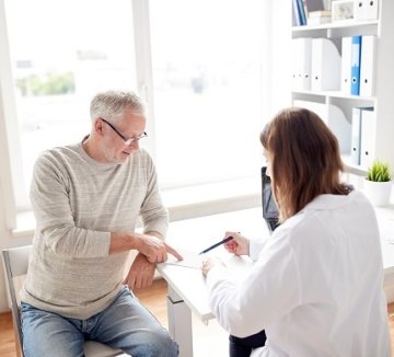 S'informer sur un problème de santé avec un médecin