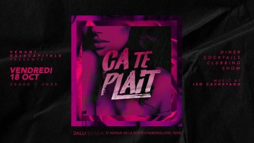 Dalli Beach - Vendredi 18 Octobre x Ça Te Plait