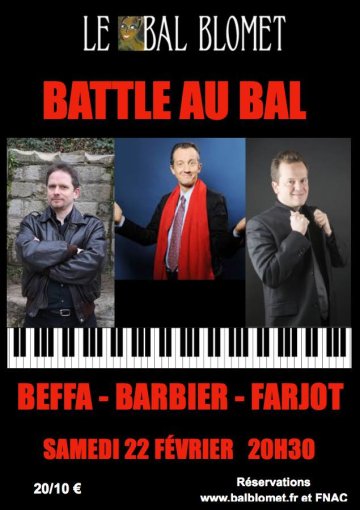 « BATTLE AU BAL » BEFFA & FARJOT, LES DUELLISTES