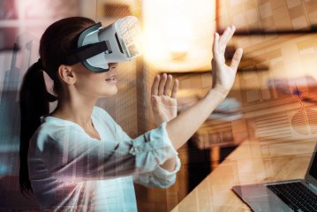 Animation réalité virtuelle vol avec les abeilles