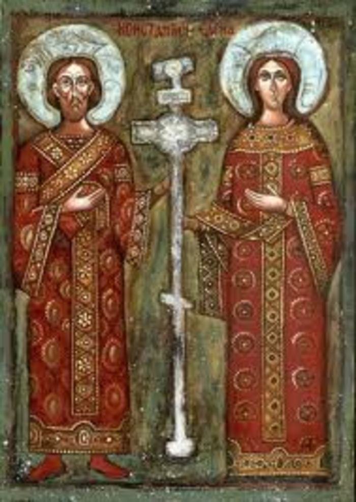 Acathiste orthodoxe du patriarcat de Moscou à Ste Hélène et st Constantin