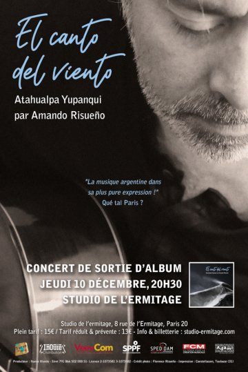 Amando Risueño présente "El Canto del viento"