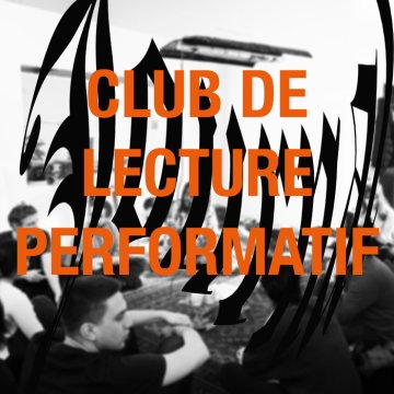 Club de lecture performatif – Matthieu Blond