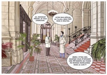Le patrimoine en bande dessinée au Grenier d'Abondance