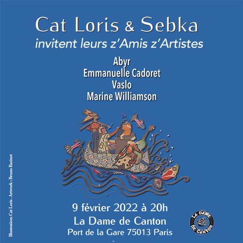 CAT LORIS + SEBKA + Guests