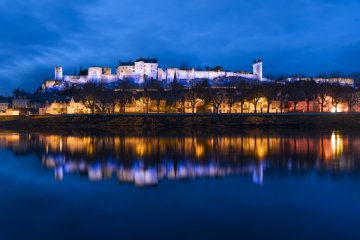 Mise en lumière nocturne de la Forteresse