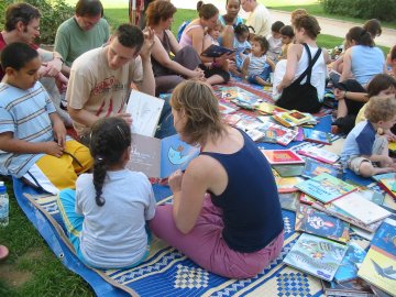 Atelier lectures à voix haute - Bibliothèque hors les murs 19e Petit