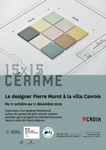 15 x 15 Cérame - Le designer Pierre Murot à la villa Cavrois