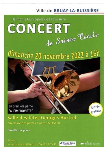 Concert de Sainte-Cécile, La Buissière