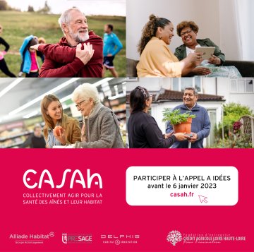 Appel à Idées CASAH - prolongation jusqu'au 6 mars 2023