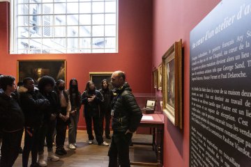 « La classe, l’oeuvre ! » restitution du projet des élèves du Collège Marx Dormoy sur l'exposition Françoise Pétrovitch