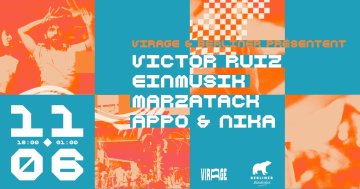 BERLINER x VIRAGE : Victor Ruiz, Einmusik, Marzattack, Appo & Nika