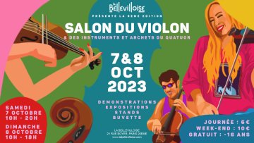 9ème édition du Salon du Violon et des Instruments et Archets du Quatuor