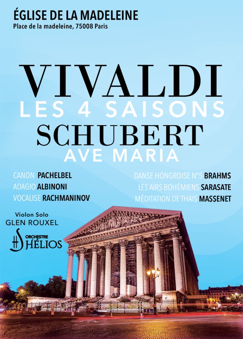 Les 4 Saisons de Vivaldi, Ave Maria et Célèbres Adagios