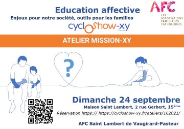Atelier d'éducation affective pour pères et fils MissionXY