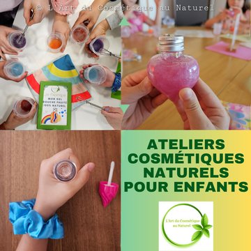 Organisez un atelier cosmétique naturel pour l'anniversaire de votre enfant!
