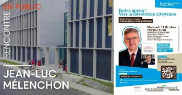 ANNULÉ - Rencontre avec Jean-Luc Mélenchon