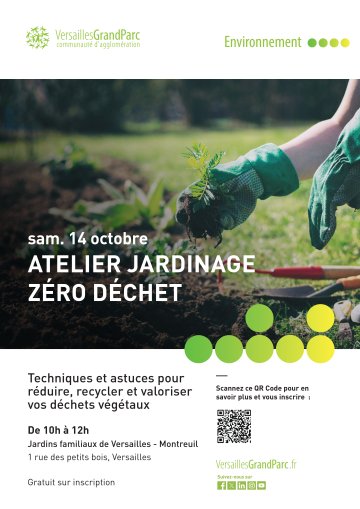 ATELIER JARDINAGE ZÉRO DÉCHET